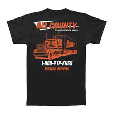 Load image into Gallery viewer, Runtz Trucking Co. Shirt (Black/Orange)