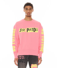 Load image into Gallery viewer, Cult of Individuality CREW NECK FLEECE SEX PISTOLS (SEX PISTOLS PINK)