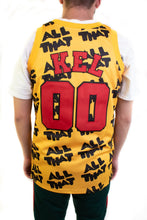 Load image into Gallery viewer, Headgear Kel All That All Over Basketball Jersey (Yellow)