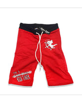 Load image into Gallery viewer, Retro Label Heart Breaker Shorts (Retro 14 Red)