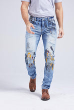 Load image into Gallery viewer, Foreign Local Slim Skinny Paint Brushed Jean (Paint Brushed)