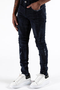 Serenede Navy Fume Jeans  (Navy)