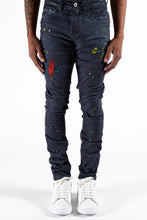 Load image into Gallery viewer, Serenede Ether Nodes Jeans (Navy)