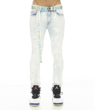 Load image into Gallery viewer, Cult of Individuality PUNK SUPER SKINNY STRETCH w/BELT (SKY)