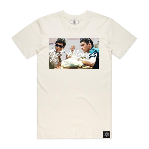 Hustle Daily GET MONEY BROTHERS Shirt (NATURAL)