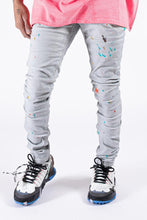 Load image into Gallery viewer, Serenede Zenos Word Jeans (Paint Splatter)