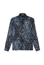 Load image into Gallery viewer, Dead Than Cool Feather Satin Shirt