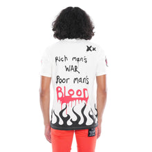 Load image into Gallery viewer, Cult of Individuality RICH MANS WAR TEE (WHITE)