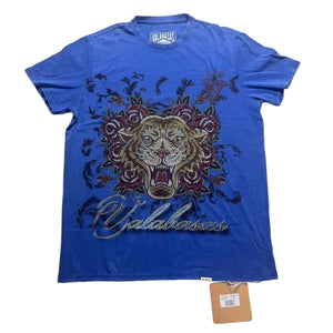 Valabasas TATTED TIGER TEE (VINTAGE BLUE)