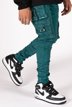 Load image into Gallery viewer, Serenede Ethos Cargo Jeans (TEAL)