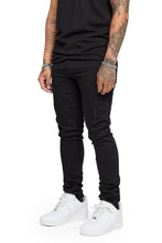 Load image into Gallery viewer, Valabasas "MR.CLEAN 2.0" BLACK SKINNY JEAN (Black)