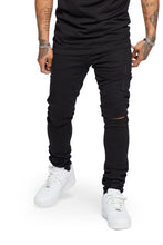 Load image into Gallery viewer, Valabasas "MR.CLEAN 2.0" BLACK SKINNY JEAN (Black)