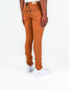 Pheelings TAKE THE CHANCE SKINNY DENIM (ORANGE BLUE SAND WASH)