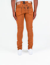 Load image into Gallery viewer, Pheelings TAKE THE CHANCE SKINNY DENIM (ORANGE BLUE SAND WASH)