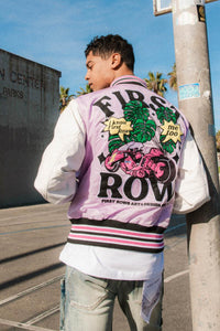 First Row Denim KANEDA'S BIKE JACKET (Lavander)