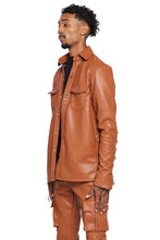 Load image into Gallery viewer, VALABASAS NEO PU LEATHER JACKET (DARK BROWN LEATHER NEO)