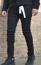 Load image into Gallery viewer, DZTR CLASSIC ULTRA SKINNY STRETCH DENIM - BLK