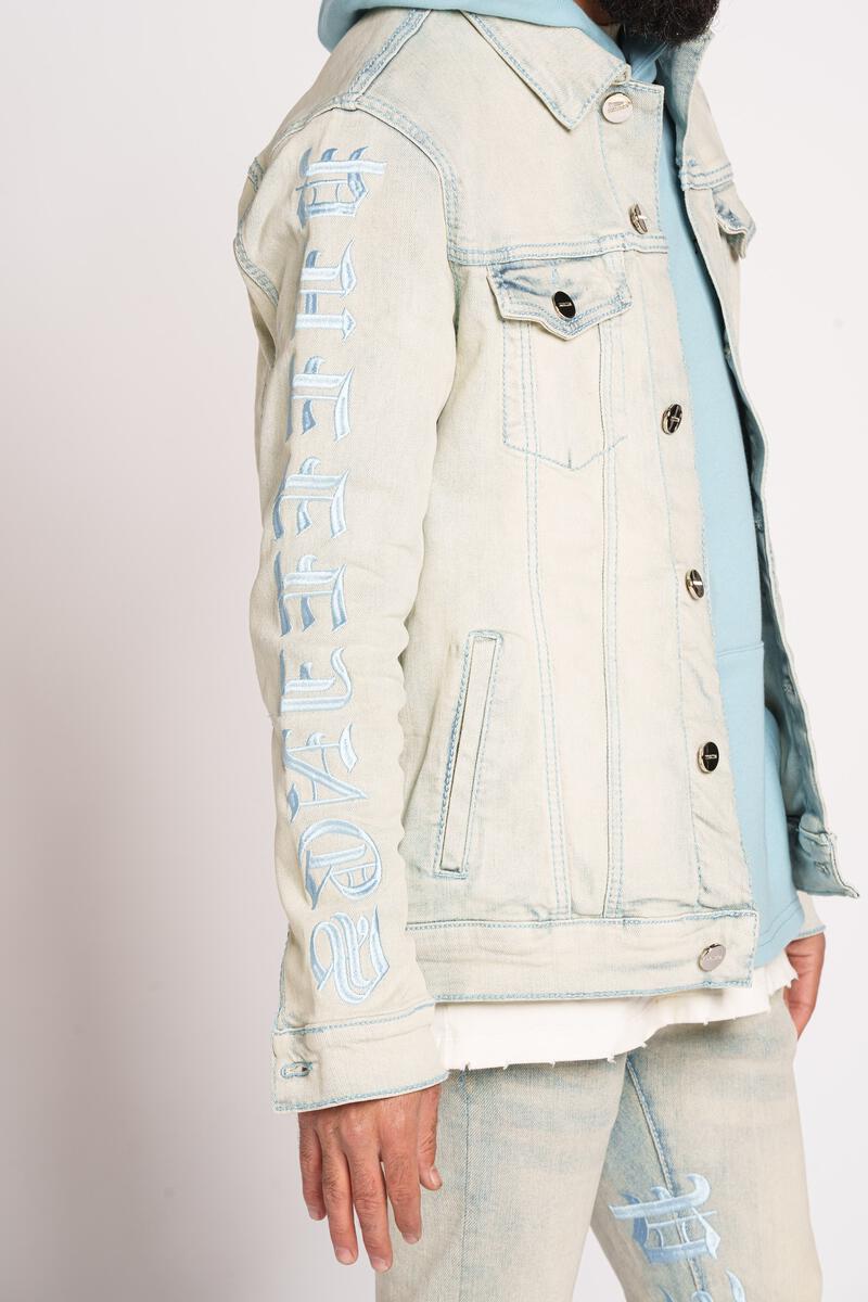 Pheelings AGAINST ALL ODDS DENIM JACKET (Light Blue)