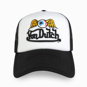 Von Dutch FLYING EYEBALL TRUCKER (BLK/WHT)