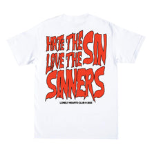 Load image into Gallery viewer, Lonely Hearts Sinners T-Shirt (White)