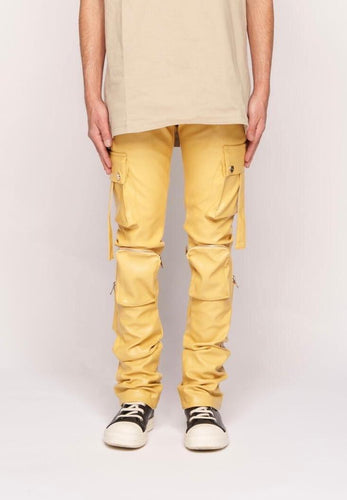 PHEELINGS NEVER LOOK BACK LEATHER CARGO STACK (WHEAT YELLOW)