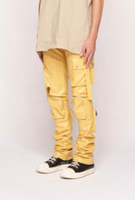 Load image into Gallery viewer, PHEELINGS NEVER LOOK BACK LEATHER CARGO STACK (WHEAT YELLOW)