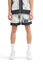 Load image into Gallery viewer, Dead Than Cool Kaleidoscope satin Shorts