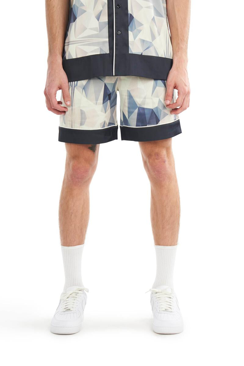 Dead Than Cool Kaleidoscope satin Shorts