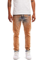 Load image into Gallery viewer, Dead Than Cool Brown Acid Wash Jean