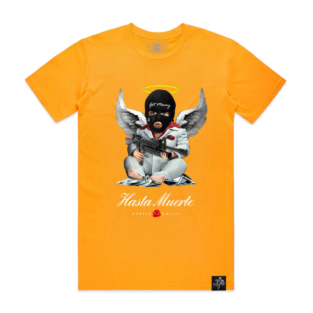 Hustle Daily Baby Shirt (GOLD)