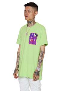 Valabasas THE STORM TEE (VINTAGE LIME)