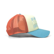 Load image into Gallery viewer, KOFL B.A.M. TRUCKER HAT (CORAL)