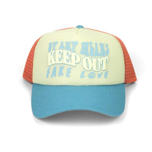 Load image into Gallery viewer, KOFL B.A.M. TRUCKER HAT (CORAL)