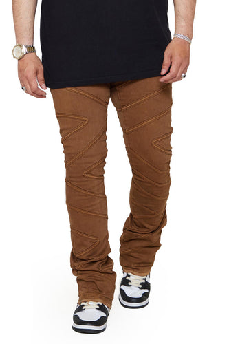 Valabasas CASSIUS DENIM STACKED (LT. BROWN)