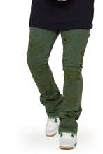 Load image into Gallery viewer, Valabasas ART DENIM STACKED (OLIVE WASHED)