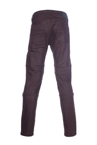 A TIZIANO DALTON| SOLID STRETCH TWILL JEAN (BARK)