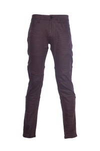 A TIZIANO DALTON| SOLID STRETCH TWILL JEAN (BARK)