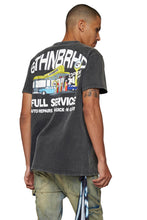 Load image into Gallery viewer, 6th NBRHD FULL SERVICE TEE (VINTAGE BLACK)