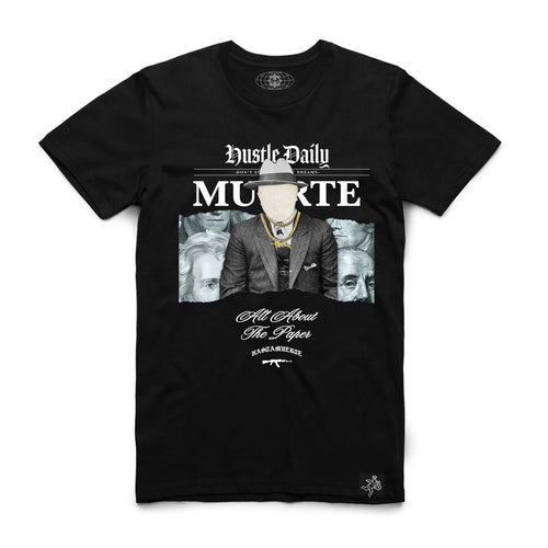 Hustle Daily Paper Faceless Shirt (BLACK)