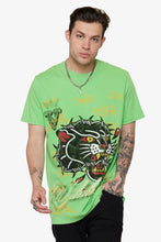 Load image into Gallery viewer, Valabasas BLOODY PANTHER TEE (SUMMER GREEN)