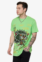 Load image into Gallery viewer, Valabasas BLOODY PANTHER TEE (SUMMER GREEN)