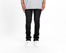 Load image into Gallery viewer, Pheelings NOW OR NEVER FLARE STACK DENIM (BLACK)