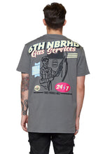 Load image into Gallery viewer, 6th NBRHD GAS SERVICES TEE (VINTAGE GREY)
