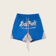 Load image into Gallery viewer, Hyde Park Heritage Panel Shorts (Blue)