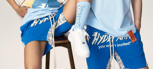 Hyde Park Heritage Panel Shorts (Blue)