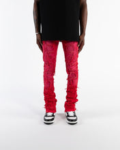 Load image into Gallery viewer, Pheelings Inspired By FLARE STACK DENIM (RED)