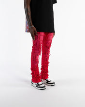 Load image into Gallery viewer, Pheelings Inspired By FLARE STACK DENIM (RED)