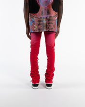 Load image into Gallery viewer, Pheelings Inspired By FLARE STACK DENIM (RED)