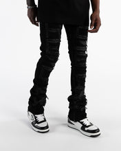 Load image into Gallery viewer, Pheelings Inspired By FLARE STACK DENIM (BLACK)