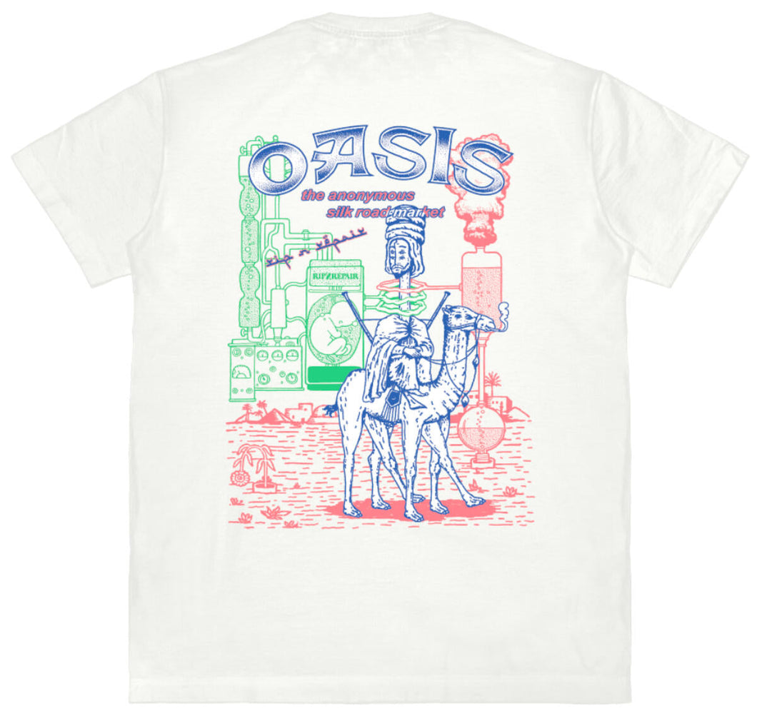 Rip n Repair OASIS Tee (WHITE)